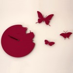 Часы Butterfly (Magenta)