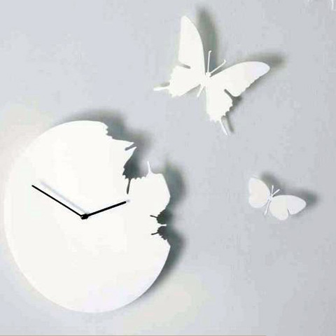 Часы Butterfly (White)