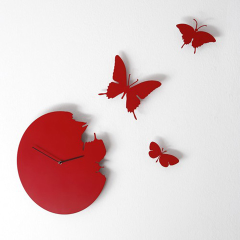 Часы Butterfly (Red)